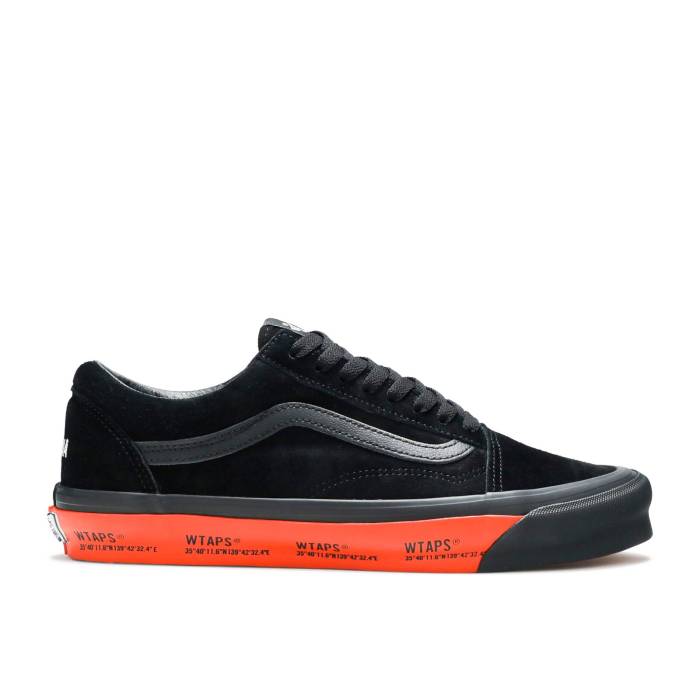 ヴァンズ Vans 【 Wtaps X Old Skool Lx \u0027Black Orange\u0027 Men Black/Orange 】 ダブルタップス メンズ 黒いこと 黒いこと orange 橙・オレンジ色