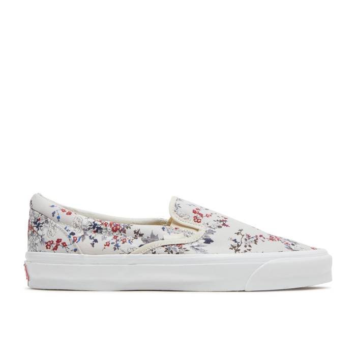 ヴァンズ Vans 【 Kith X Vault Og Classic Slip-On Lx \u0027Floral\u0027 Men Turtledove 】 雄捻子 古典派音楽 slip-on スリッポン メンズ