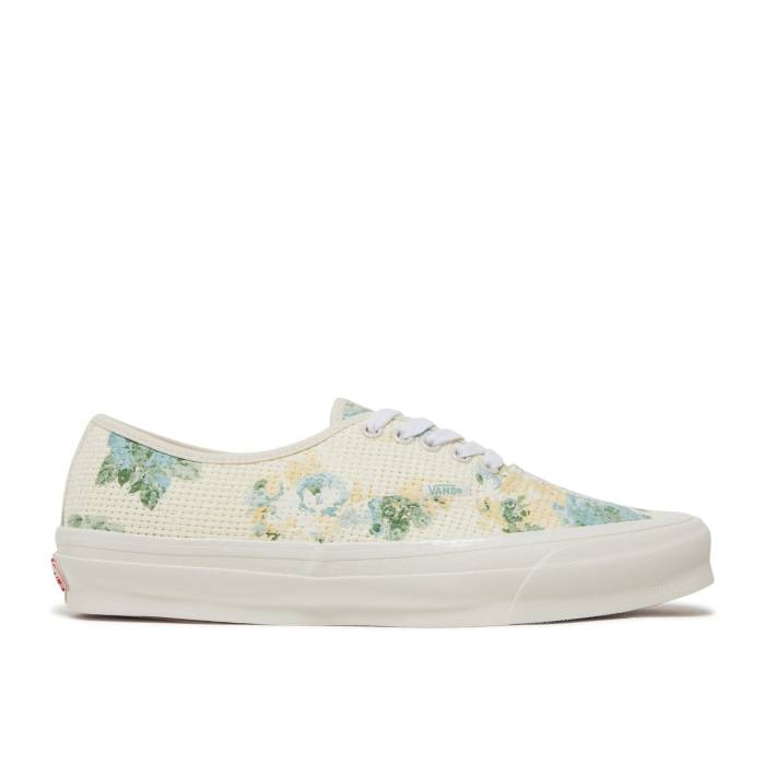 ヴァンズ Vans 【 Kith X Og Authentic Lx 'Vintage Roses' Men Turtledove 】 オーセンティック メンズ