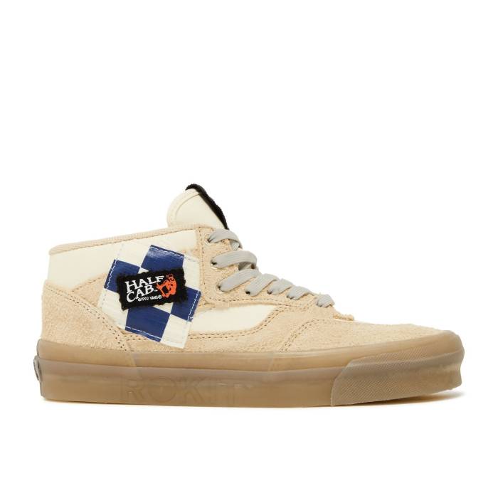 ヴァンズ Vans 【 Rokit X Half Cab 33 Dx \u0027Translucent Pebble\u0027 Men Translucent Pebble 】 二分の一 メンズ