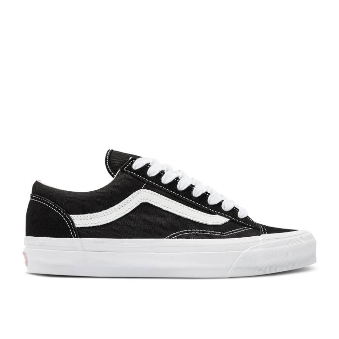 ヴァンズ Vans 【 Og Style 36 Lx \u0027Black White\u0027 Men Black/True White 】 メンズ 黒いこと 黒いこと 白いこと 白いこと