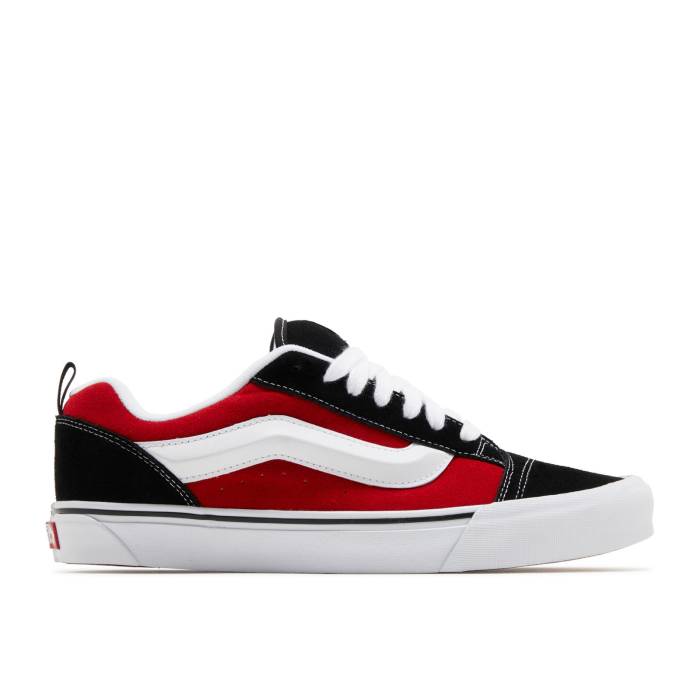 ヴァンズ Vans 【 Knu-Skool \u0027Black Red\u0027 Men Red/True White 】 メンズ Red 赤・赤いこと 白いこと 白いこと