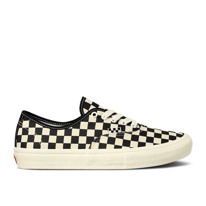 ヴァンズ Vans 【 Skate Authentic Checkerboard - Marshmallow Men Checkerboard Marshmallow/Black 】 Skate スケート オーセンティック メンズ 黒色 ブラック