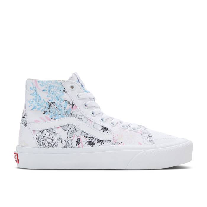 ヴァンズ Vans 【 Sk8-Hi Tapered \u0027Whimsy Floral\u0027 Men True White 】 滑るご機嫌 メンズ 白いこと 白いこと