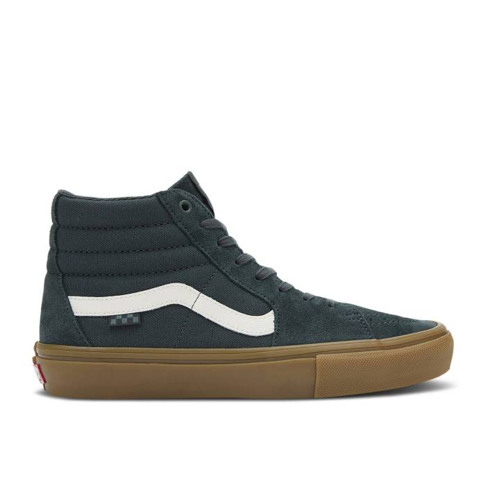 ヴァンズ Vans 【 Skate Sk8-Hi \u0027Dark Green Gum\u0027 Men Dark Green/Gum 】 Skate 滑る 滑るご機嫌 green 緑・緑であること メンズ green 緑・緑であること
