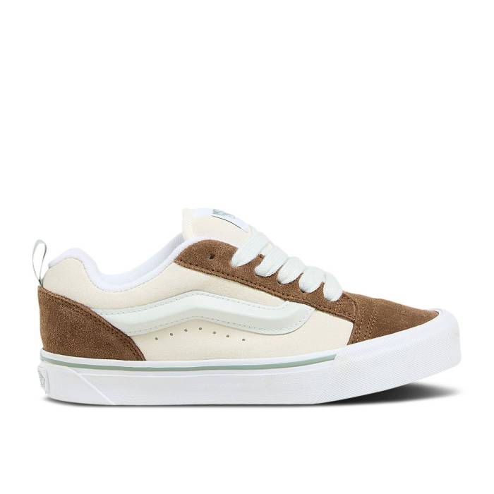 ヴァンズ Vans 【 Knu-Skool \u0027Tri Block Brown\u0027 Men Tri Block Blue 】 メンズ 青味 青み