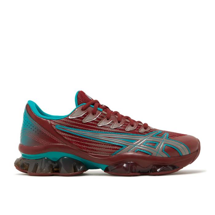 アシックス Asics 【 Kiko Kostadinov X Gel Quantum Levitrack Fired Brick Men Fired Brick/Blue Grass 】 メンズ 青色 ブルー