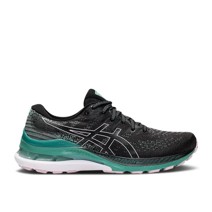 アシックス Asics 【 Wmns Gel Kayano 28 \u0027Black Sage\u0027 Women Black/Sage 】 レディース 黒いこと 黒いこと