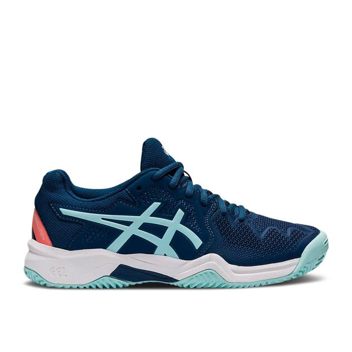アシックス Asics 【 Gel Resolution 8 Gs 'Light Indigo Clear Blue' Youth Light Indigo/Clear Blue 】 藍色・インディゴ ジュニア キッズ 藍色・インディゴ 青色 ブルー|スニケス