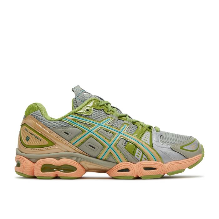 アシックス Asics 【 Kiko Kostadinov X Wmns Ub3-S Gel Nimbus 9 \u0027Abbey Stone\u0027 Women Abbey Stone/Champagne 】 レディース