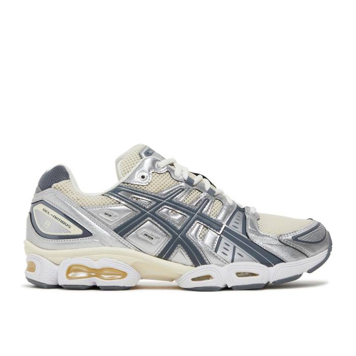 アシックス Asics 【 Gel Nimbus 9 Pure Silver Metropolis Men Pure Silver/Metropolis 】 Silver 銀色・シルバー メンズ ピュア Silver 銀色・シルバー