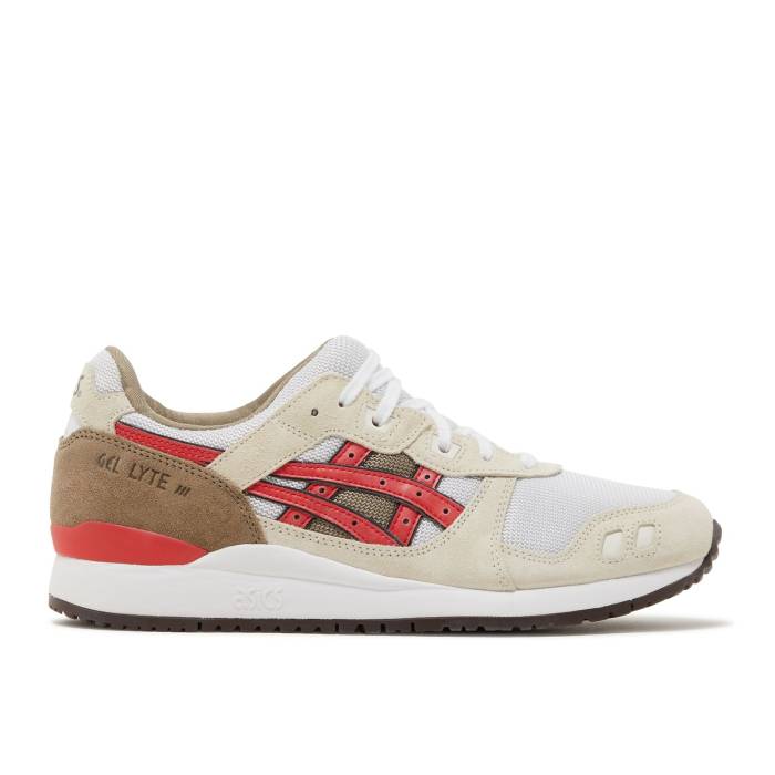 アシックス Asics 【 Gel Lyte 3 Og 'Smoke Grey Red Alert' Men Smoke Grey/Red Alert 】 灰色 グレー Red 赤・レッド メンズ 灰色 グレー Red 赤・レッド