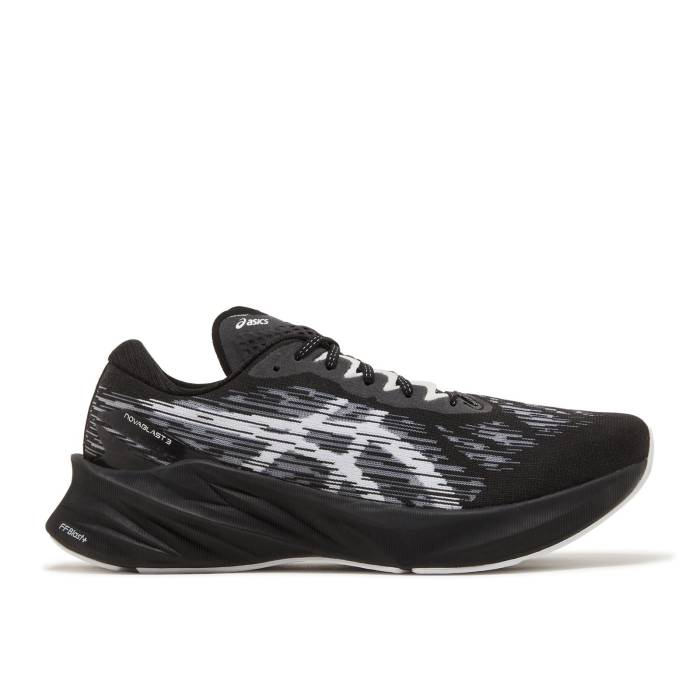 アシックス Asics 【 Novablast 3 Black White Men Black/White 】 メンズ 黒色 ブラック 白色 ホワイト
