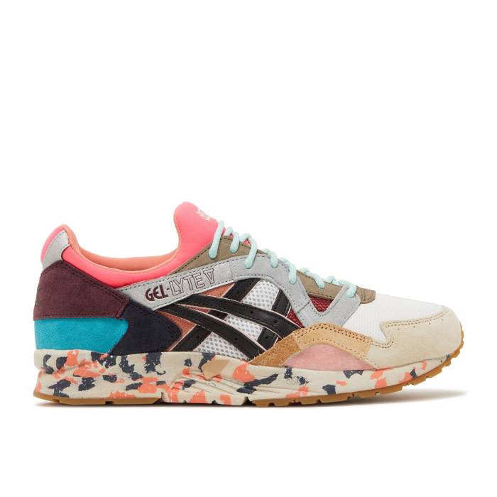 アシックス Asics 【 Gel Lyte 5 \u0027Re:material - Pink Aqua\u0027 Men Multi-Color/Multi-Color 】 pink サクラ色 メンズ