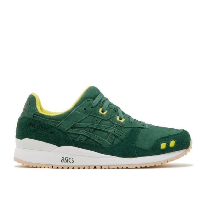 アシックス Asics 【 Gel Lyte 3 Og \u0027Masters\u0027 Men Shamrock Green/Shamrock Green 】 メンズ green 緑・緑であること 靴-スニーカー-メンズ靴