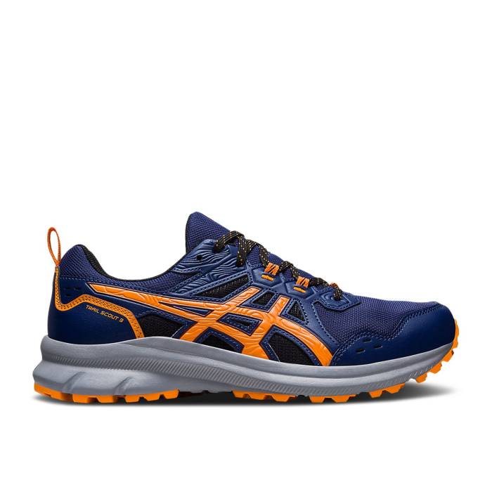 アシックス Asics 【 Trail Scout 3 'Deep Ocean Bright Orange' Men Deep Ocean/Bright Orange 】 スカウト メンズ ディープ orange 橙・オレンジ|スニケス