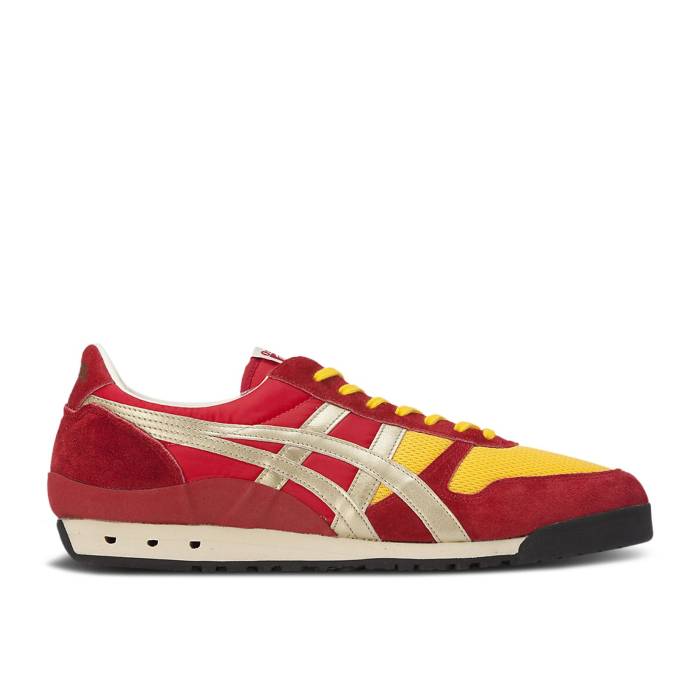 アシックス Asics 【 Ultimate 81 Nm 'Classic Red Pure Gold' Men Classic Red/Pure Gold 】 Ultimate アルティメイト Red 赤・レッド ピュア メンズ クラシック Red 赤・レッド ピュア ゴールド|スニケス