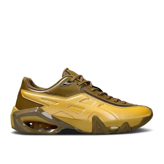 アシックス Asics 【 Kiko Kostadinov X Novalis Gel Teremoa \u0027Medallion Yellow\u0027 Men Medallion Yellow/Honey 】 メンズ yellow 黄味がかった・黄色 お前さん