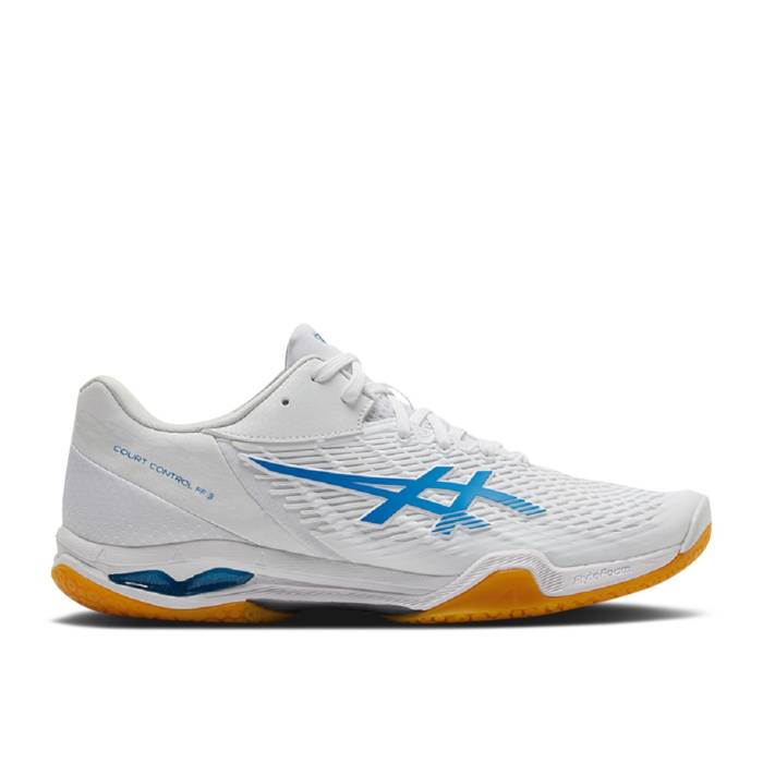 アシックス Asics 【 Court Control Ff 3 'White Directoire Blue' Men Real White/Directoire Blue 】 コート メンズ レアル 白色 ホワイト 青色 ブルー|スニケス