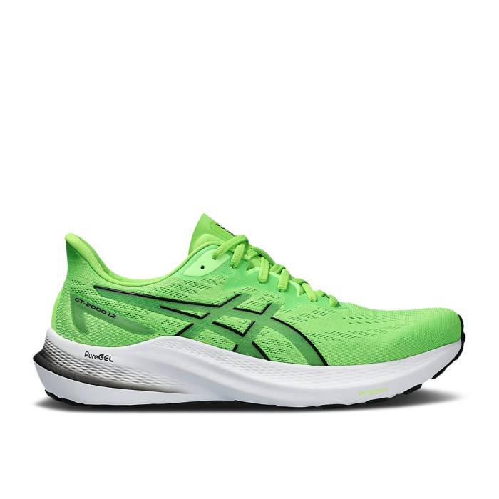 アシックス Asics 【 Gt 2000 12 Electric Lime Men Electric Lime/Black 】 メンズ ライム 黒色 ブラック