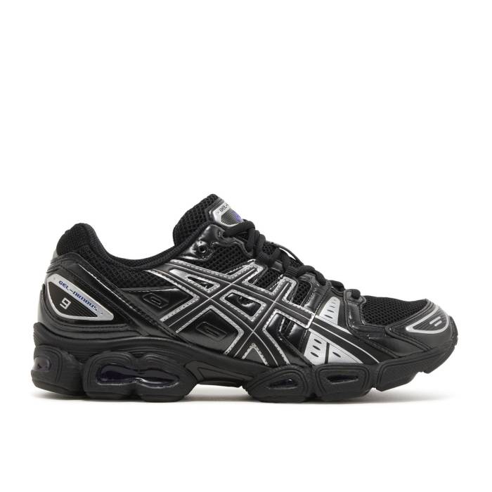 アシックス Asics 【 Gel Nimbus 9 \u0027Black Pure Silver\u0027 Men Black/Pure Silver 】 純然たる メンズ 黒いこと 黒いこと 純然たる Silver しろがね色・しろがね色