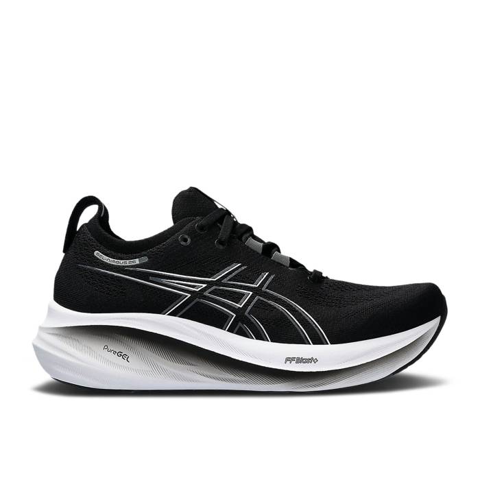 アシックス Asics 【 Wmns Gel Nimbus 26 Wide \u0027Black Graphite Grey\u0027 Women Black/Graphite Grey 】 レディース 黒いこと 黒いこと 薄墨色 薄墨色