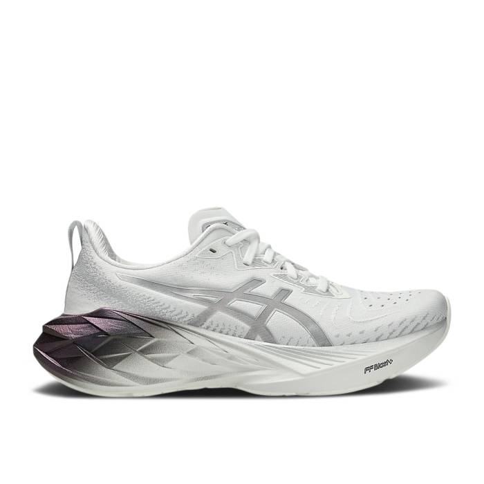 アシックス Asics 【 Wmns Novablast 4 Platinum \u0027Real White Pure Silver\u0027 Women Real White/Pure Silver 】 Platinum プラチナム 白いこと 白いこと 純一無雑 レディース レアル 白いこと 白いこと 純一無雑 Silver しろがね色・しろがね色