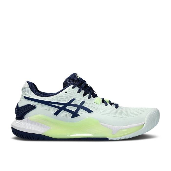 アシックス Asics 【 Wmns Gel Resolution 9 \u0027Pale Mint Blue Expanse\u0027 Women Pale Mint/Blue Expanse 】 青味 青み レディース 青味 青み