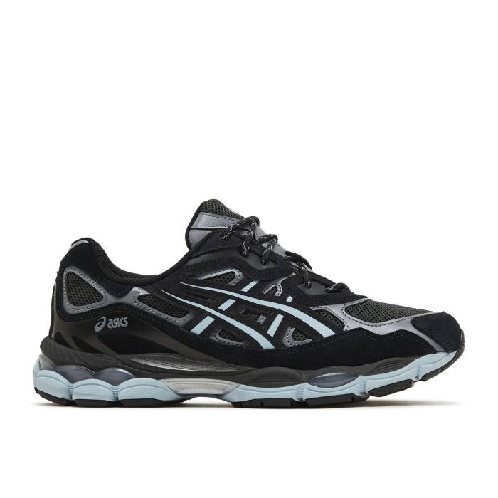 アシックス Asics 【 Atmos X Lagua Gem X Gel Nyc Blue Topaz Men Black/Starlight Blue 】 メンズ 黒色 ブラック 青色 ブルー