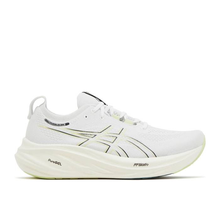 アシックス Asics 【 Gel Nimbus 26 Wide \u0027White Birch\u0027 Men White/Birch 】 メンズ 白いこと 白いこと