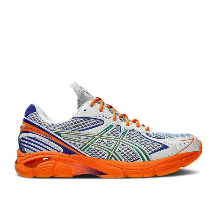 アシックス Asics 【 Kiko Kostadinov X Ub7-S Gt 2160 \u0027Lava Orange\u0027 Men Lava Orange/Jasper Green 】 メンズ orange 橙・オレンジ色 green 緑・緑であること