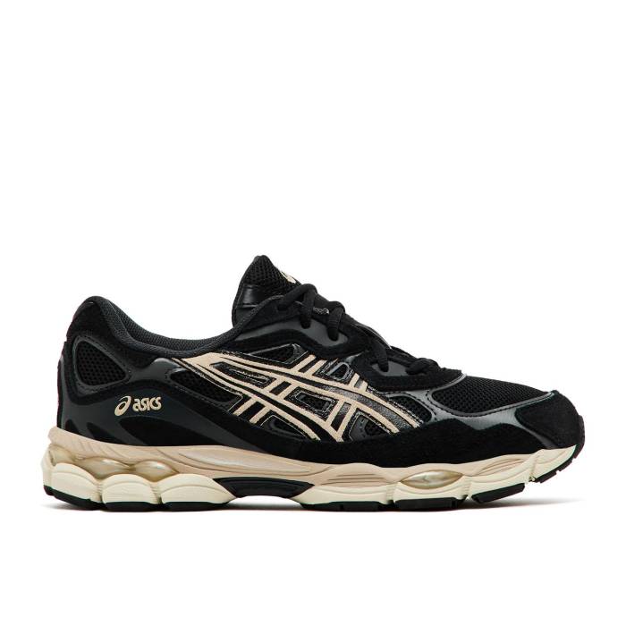 アシックス Asics 【 Gel Nyc \u0027Black Cream\u0027 Men Black/Black 】 メンズ 黒いこと 黒いこと