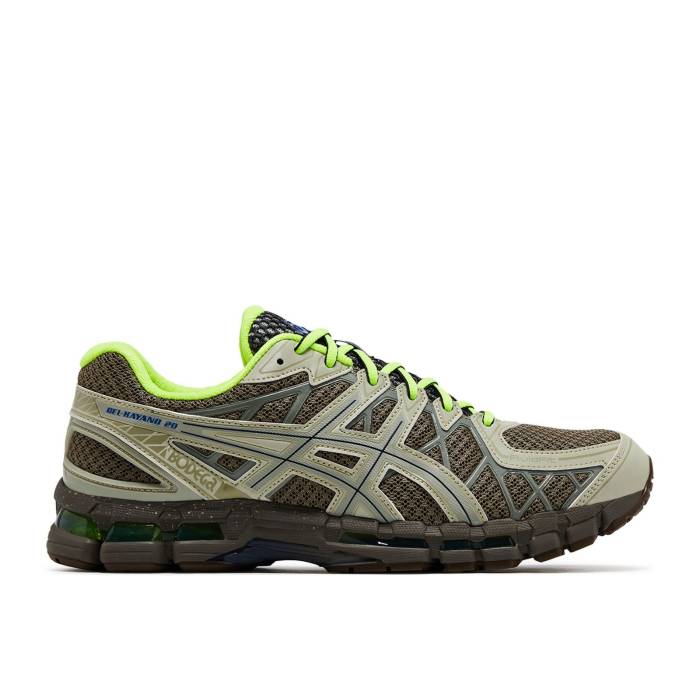 アシックス Asics 【 Bodega X Gel Kayano 20 \u0027Friends \u0026 Family\u0027 Men Overland Trek/Alfalfa 】 メンズ メンズ靴-スニーカー-靴