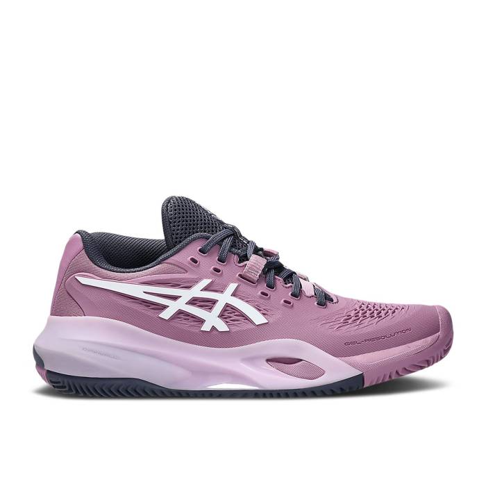 アシックス Asics 【 Wmns Gel Resolution X Clay Ube Women Ube/White 】 レディース 白色 ホワイト