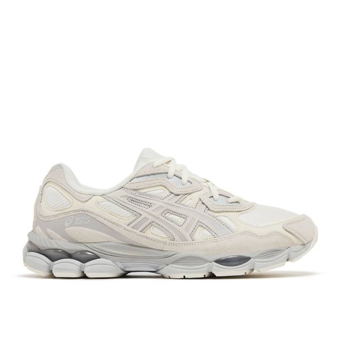 アシックス Asics 【 Gel Nyc \u0027Grey Cream\u0027 Men Cream/Cream 】 メンズ 皮膚軟化剤