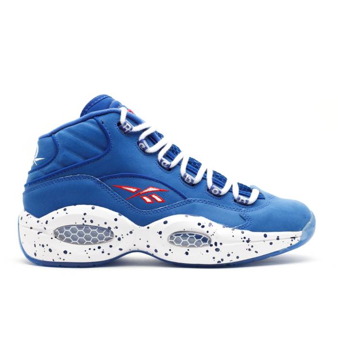 リーボック Reebok 【 Question Mid \u0027#1 Draft Pick\u0027 Men Rbk Royal/White/Rbk Red 】 Question 問い合わせ ミッド メンズ 白いこと 白いこと Red 赤・赤いこと