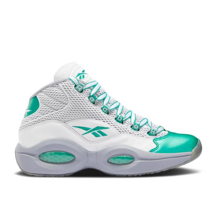リーボック Reebok 【 Question Mid 'Philadelphia Eagles' Men White/Court Green/Cool Shadow 】 Question クエスチョン ミッド メンズ 白色 ホワイト コート green 緑・グリーン クール シャドー・シャドウ