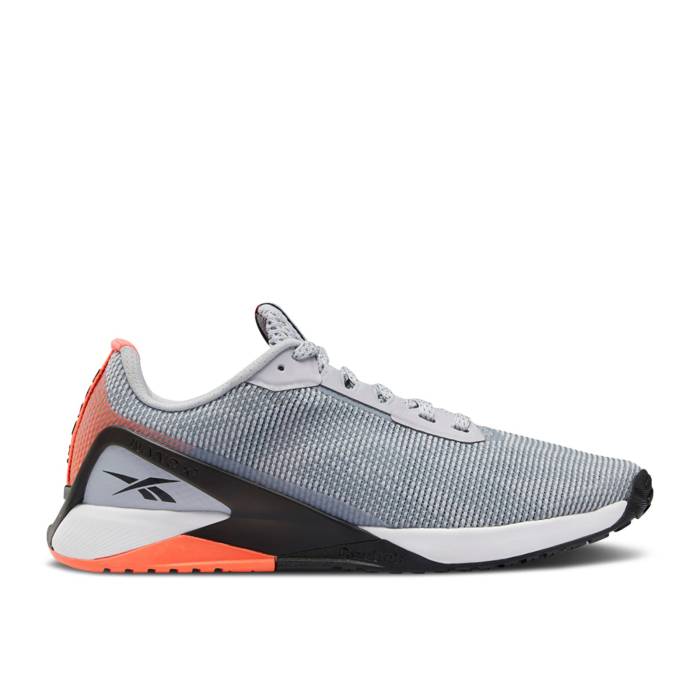 リーボック Reebok 【 Wmns Nano X1 Grit \u0027Grey Orange Flare\u0027 Women Grey/Core Black/Orange Flare 】 ナノ orange 橙・オレンジ色 レディース 薄墨色 薄墨色 中核グループ 黒いこと 黒いこと orange 橙・オレンジ色