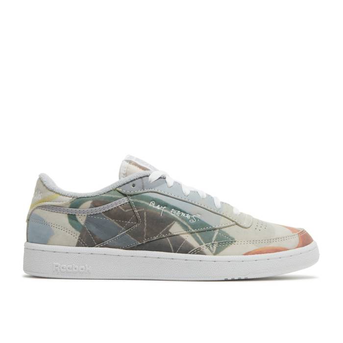 リーボック Reebok 【 Eames Office X Club C 85 'Compo' Men Footwear White/Footwear White/Cold Grey 2 】 クラブ メンズ 白色 ホワイト 灰色 グレー|スニケス
