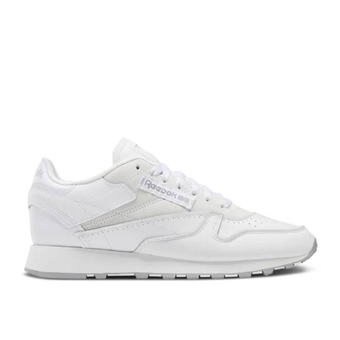 リーボック Reebok 【 Classic Leather 'White Rhodonite' Men Footwear White/Pure Grey 4/Rhodonite 】 クラシック レザー メンズ 白色 ホワイト ピュア 灰色 グレー