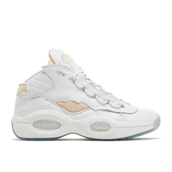 リーボック Reebok 【 Maison Margiela X Question Mid \u0027Memory Of - White\u0027 Men Footwear White/Black/Footwear White 】 Question 問い合わせ ミッド メンズ 白いこと 白いこと 黒いこと 黒いこと
