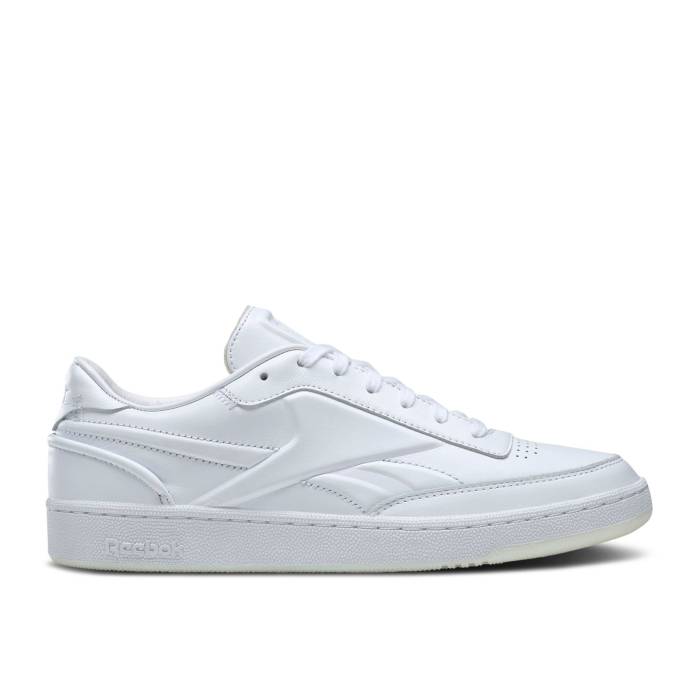 リーボック Reebok 【 Victoria Beckham X Club C \u0027Footwear White\u0027 Men Footwear White/Footwear White/Black 】 野球クラブ メンズ 白いこと 白いこと 黒いこと 黒いこと