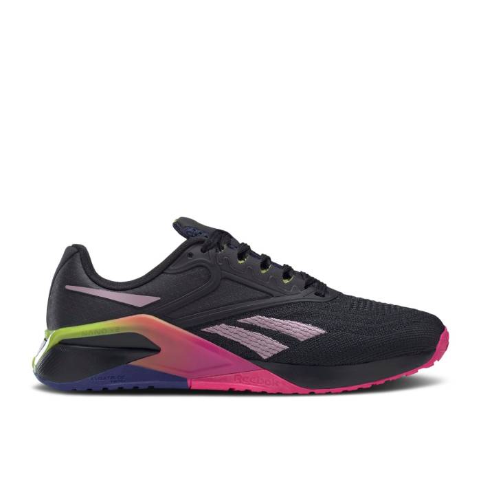 リーボック Reebok 【 Wmns Nano X2 \u0027Black Infused Lilac Gradient\u0027 Women Core Black/Infused Lilac/Acid Yellow 】 ナノ レディース 中核グループ 黒いこと 黒いこと yellow 黄味がかった・黄色