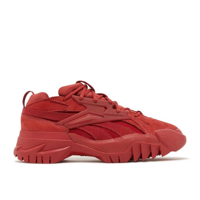 リーボック Reebok 【 Cardi B X Wmns Club C V2 \u0027Mars Red\u0027 Women Mars Red/Mars Red/Mars Red 】 野球クラブ レディース Red 赤・赤いこと