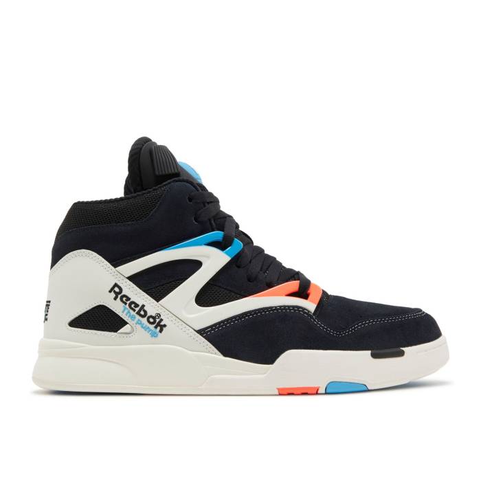 リーボック Reebok 【 Pump Omni Zone 2 \u0027Rec Center\u0027 Men Core Black/Chalk/Orange Flare 】 揚水機 オムニ zone 地域 メンズ 中核グループ 黒いこと 黒いこと orange 橙・オレンジ色
