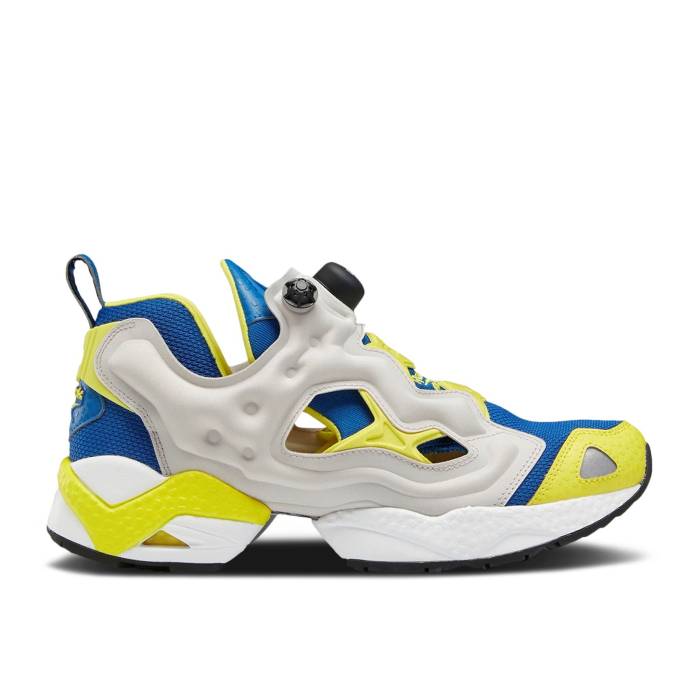 リーボック Reebok 【 Instapump Fury 95 'Impact Blue Bright Yellow' Men Impact Blue/Sand Stone/Bright Yellow 】 青色 ブルー メンズ インパクト 青色 ブルー 砂色・サンド yellow 黄色・イエロー|スニケス
