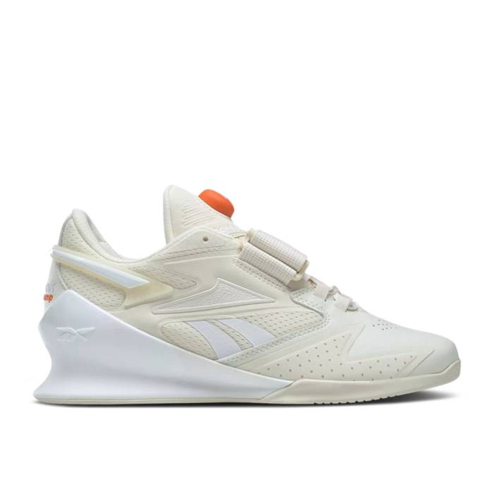 リーボック Reebok 【 Wmns Legacy Lifter 3 'White Smash Orange' Women Classic White/Footwear White/Smash Orange 】 legacy レガシー レディース クラシック 白色 ホワイト orange 橙・オレンジ