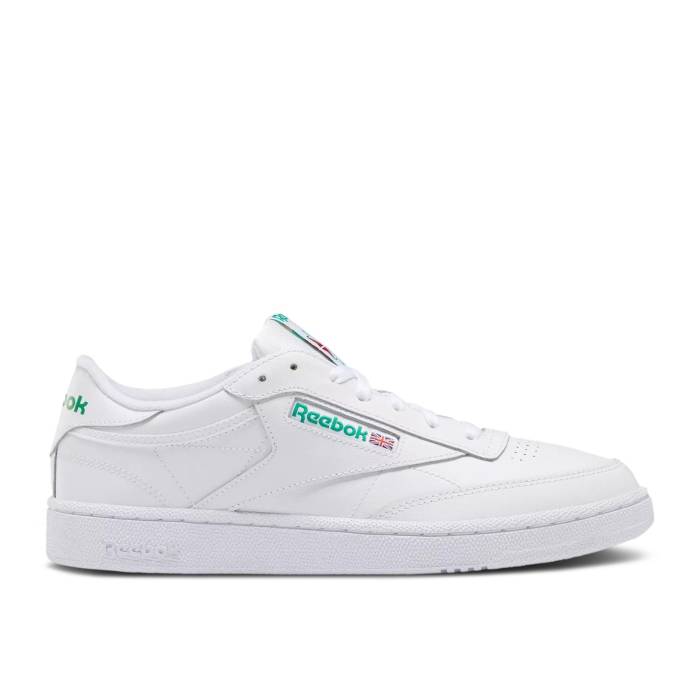 リーボック Reebok 【 Club C 85 \u0027White Green\u0027 2023 Men White/Green 】 野球クラブ メンズ 白いこと 白いこと green 緑・緑であること