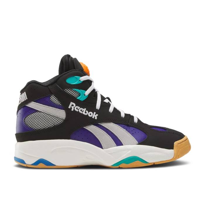 リーボック Reebok 【 Above The Rim X Pump Vertical \u0027Black Bold Purple\u0027 Men Core Black/Bold Purple/Footwear White 】 揚水機 メンズ 中核グループ 黒いこと 黒いこと Purple 紫・パープル 白いこと 白いこと