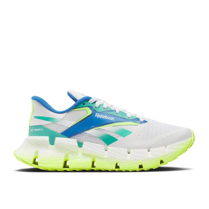 リーボック Reebok 【 Wmns Floatzig 1 \u0027White Unleashed Green Lime\u0027 Women White/Unleashed Green/Digital Lime 】 green 緑・緑であること レディース 白いこと 白いこと green 緑・緑であること 菩提樹